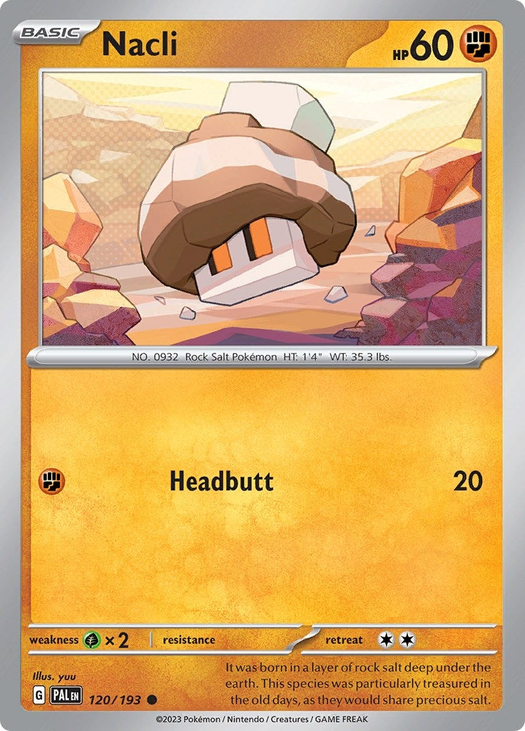 Image for Nacli (120/193) - Pokemon