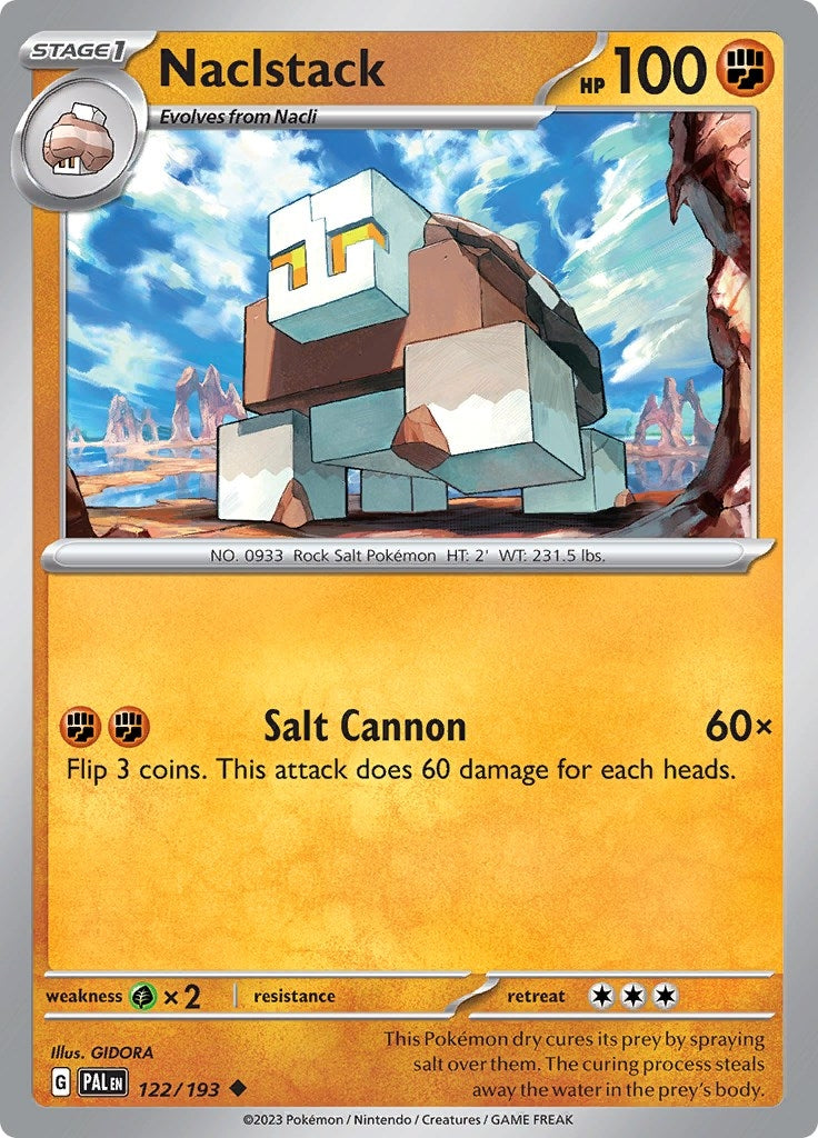 Image for Naclstack (122/193) - Pokemon