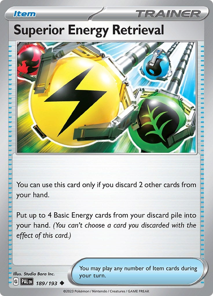 Image for Superior Energy Retrieval (189/193) - Pokemon