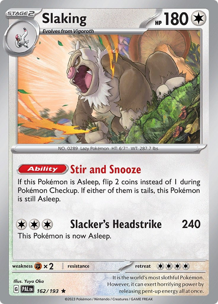 Image for Slaking (162/193) - Pokemon
