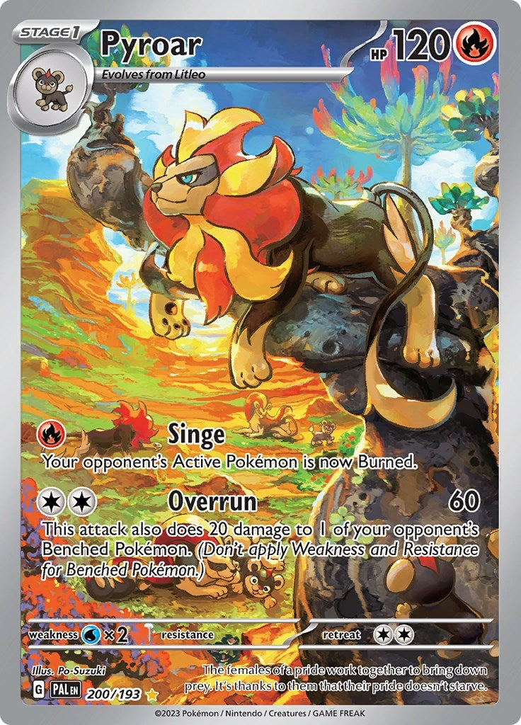 Image for Pyroar (200/193) - Pokemon