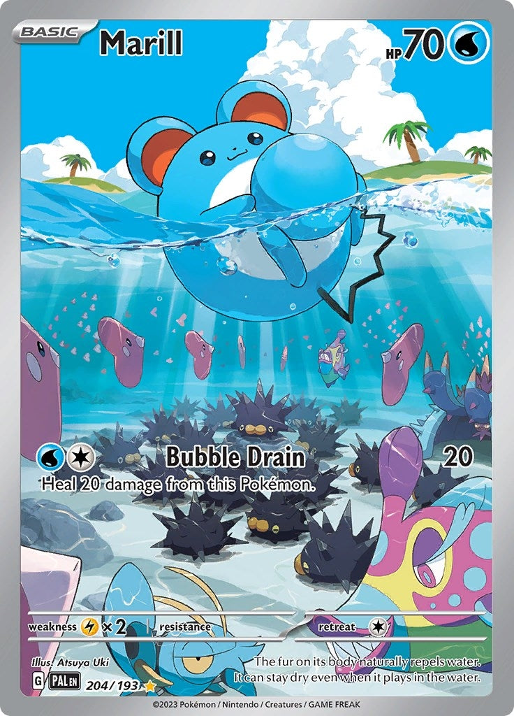 Image for Marill (204/193) - Pokemon