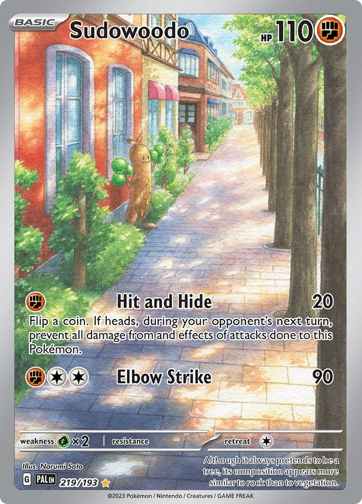 Image for Sudowoodo (219/193) - Pokemon
