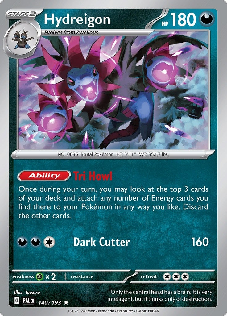 Image for Hydreigon (140/193) - Pokemon