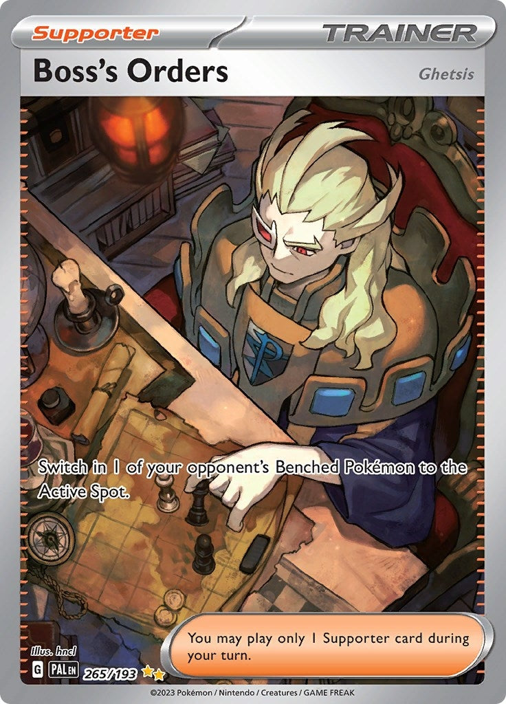 Image for Boss's Orders (265/193) - Pokemon