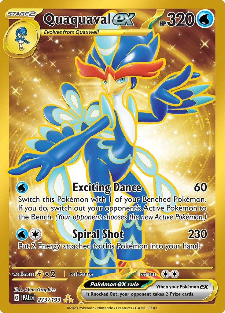 Image for Quaquaval ex (273/193) - Pokemon