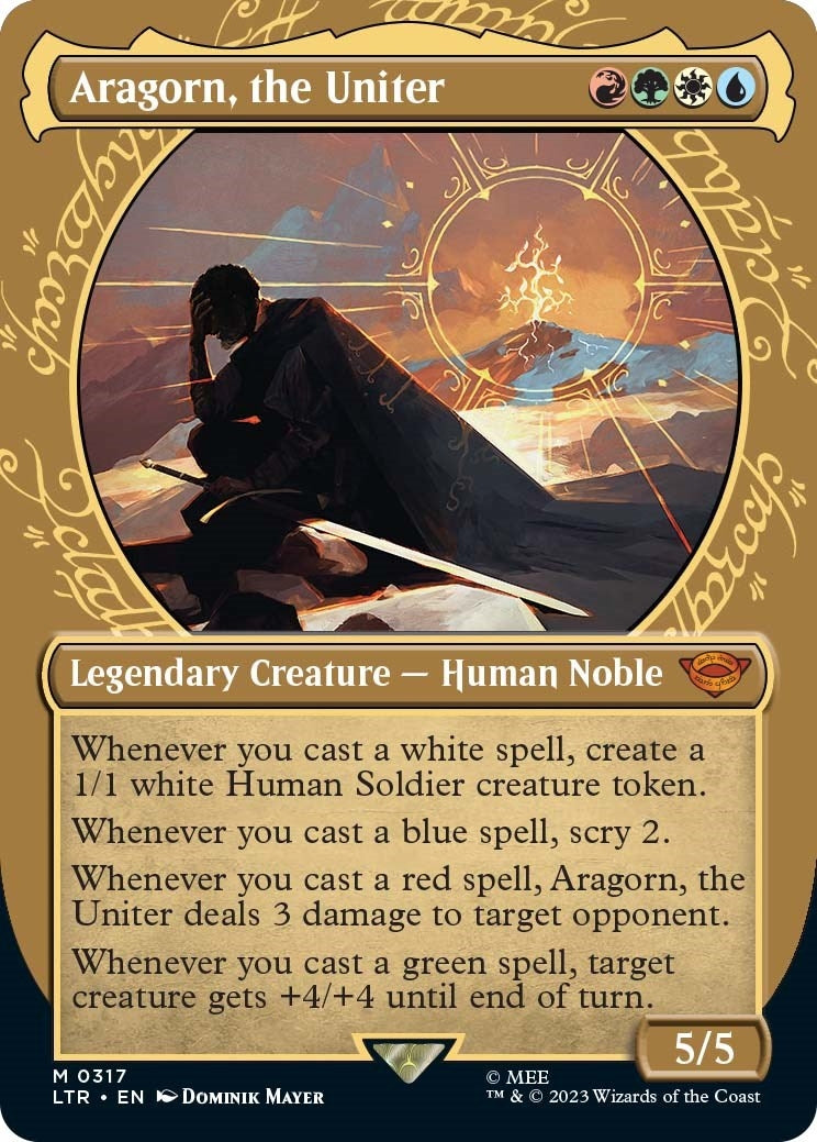 Aragorn, the Uniter (Showcase) (317)