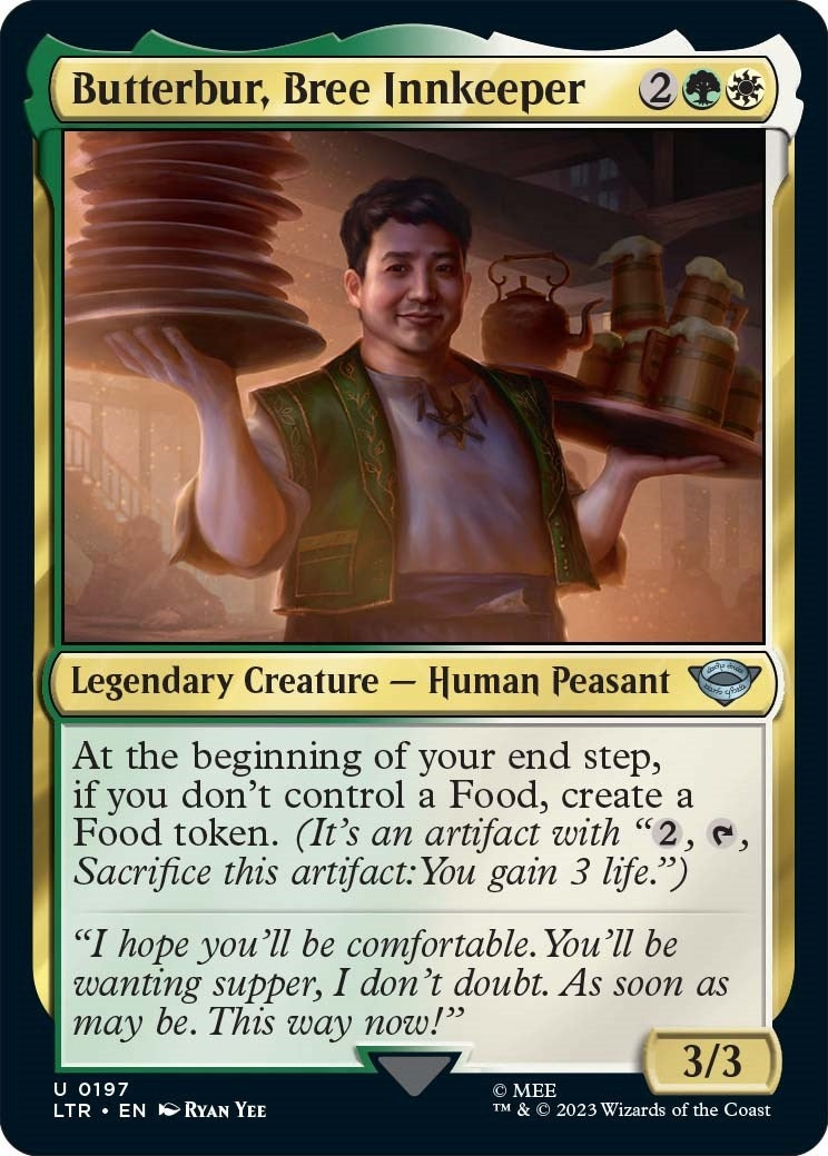 Image for Butterbur, Bree Innkeeper (197) - Magic: The Gathering