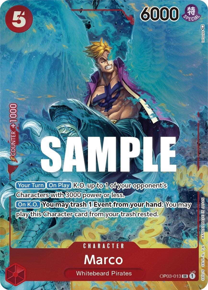 Image for Marco (Alternate Art) (OP03-013) - One Piece Card Game