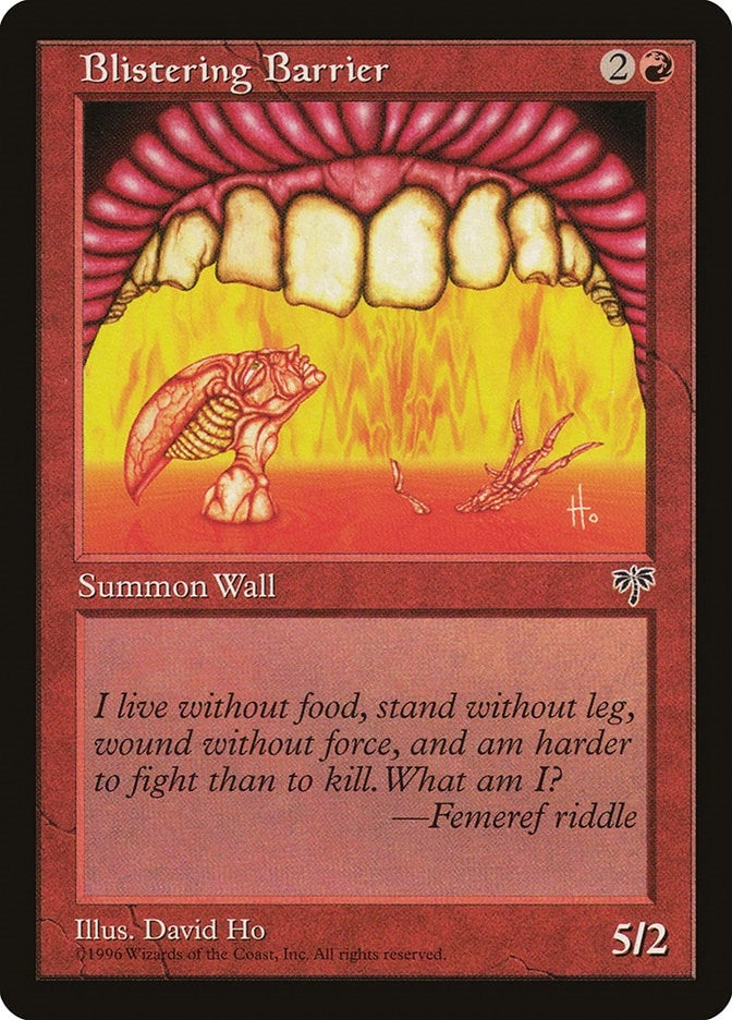Image for Blistering Barrier - Magic: The Gathering