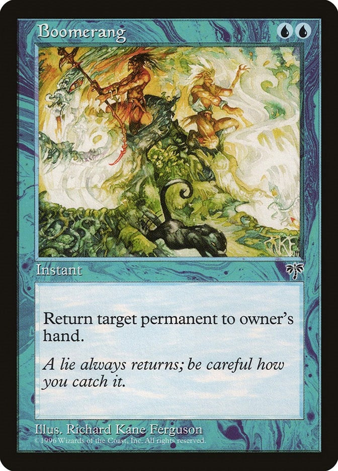 Image for Boomerang - Magic: The Gathering