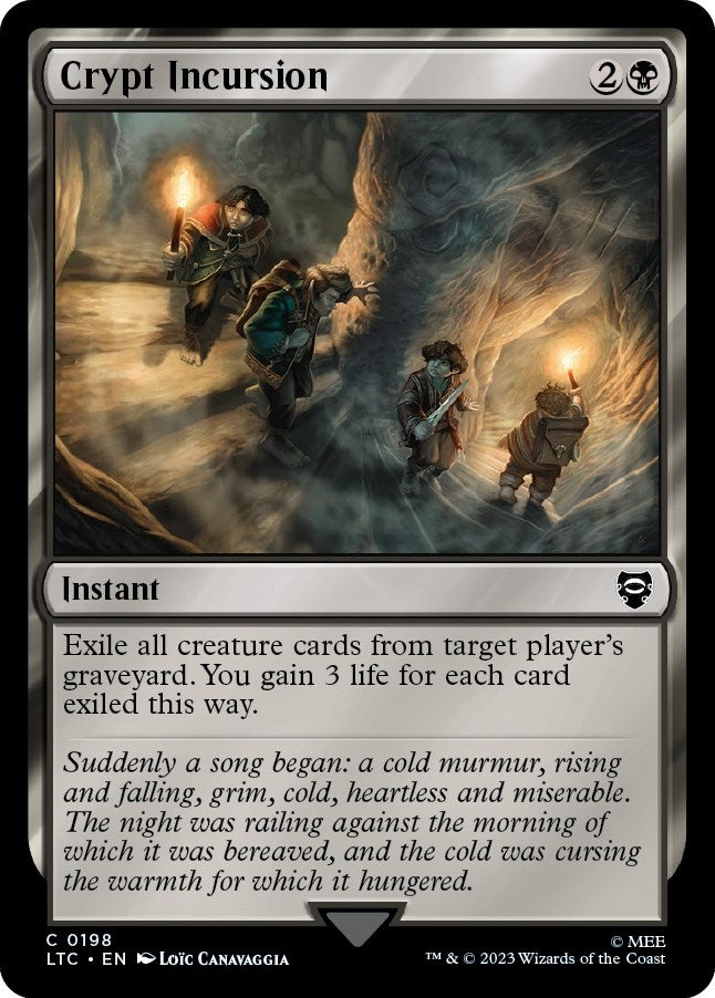 Image for Crypt Incursion (198) - Magic: The Gathering