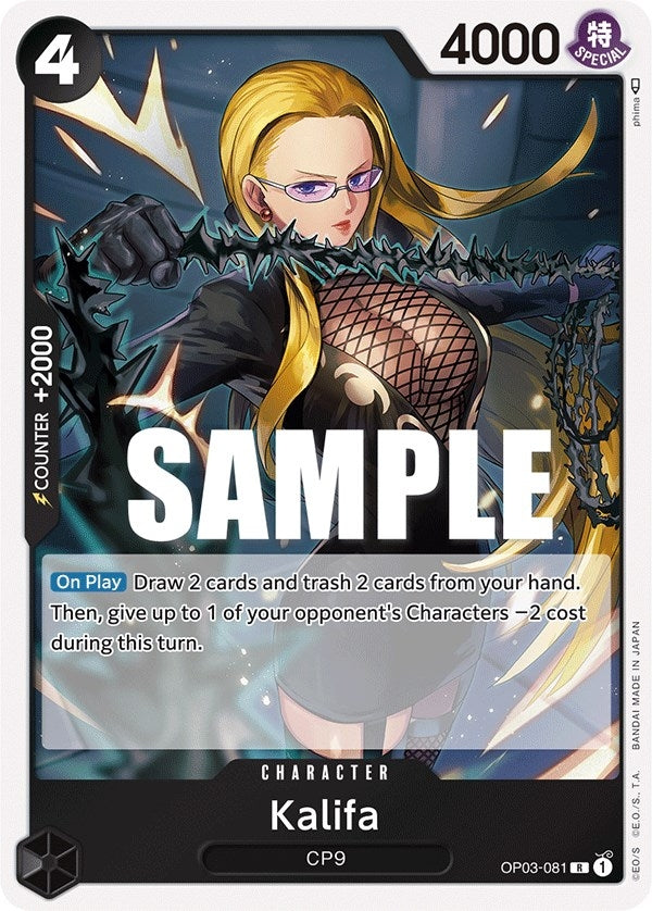 Image for Kalifa (081) (OP03-081) - One Piece Card Game