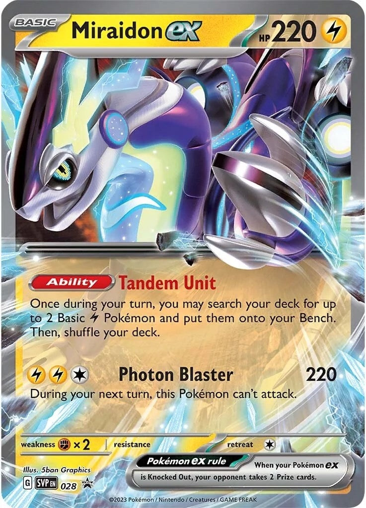 Image for Miraidon ex - 028 (028) - Pokemon