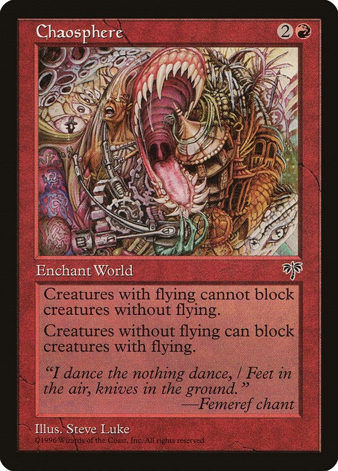 Image for Chaosphere - Magic: The Gathering