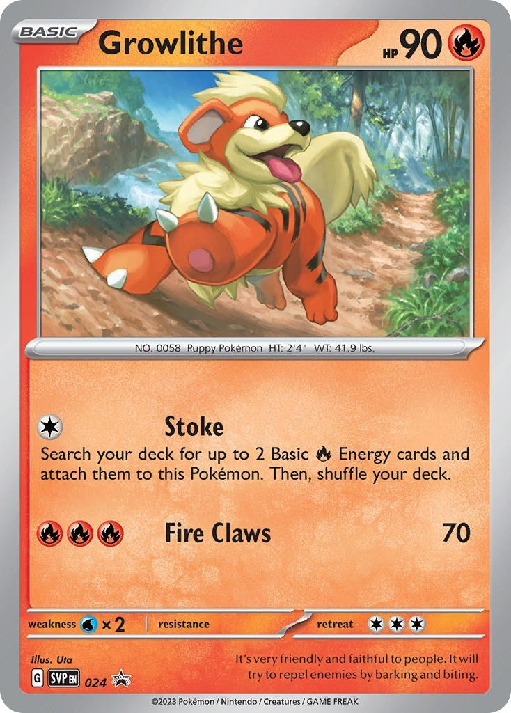 Image for Growlithe - 024 (024) - Pokemon