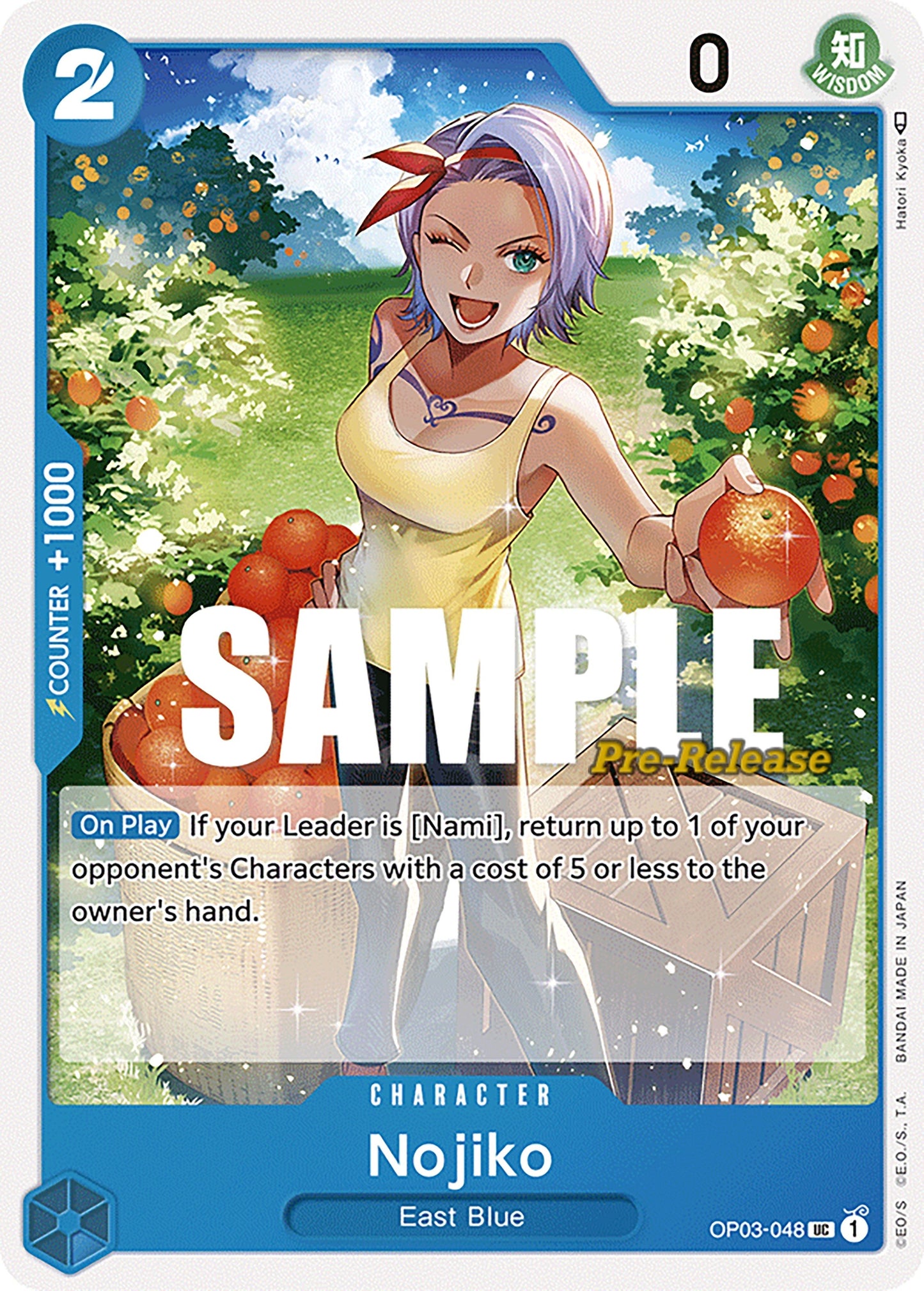 Image for Nojiko (OP03-048) - One Piece Card Game