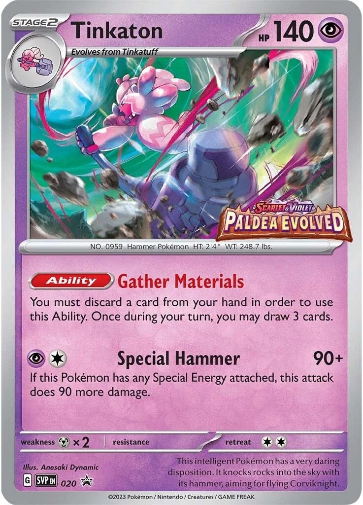 Image for Tinkaton - 020 (Prerelease) (020) - Pokemon