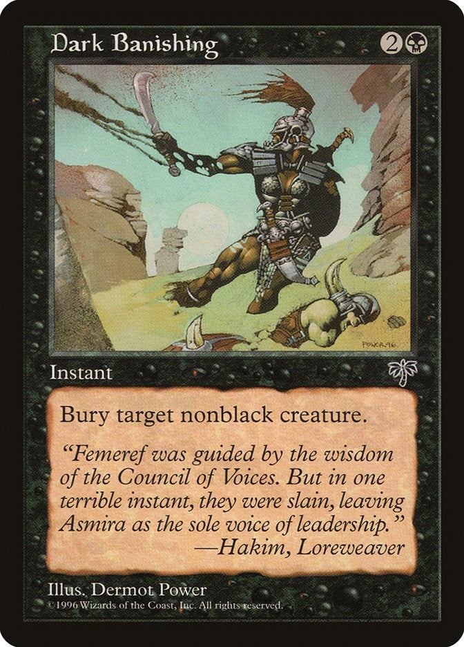 Image for Dark Banishing - Magic: The Gathering