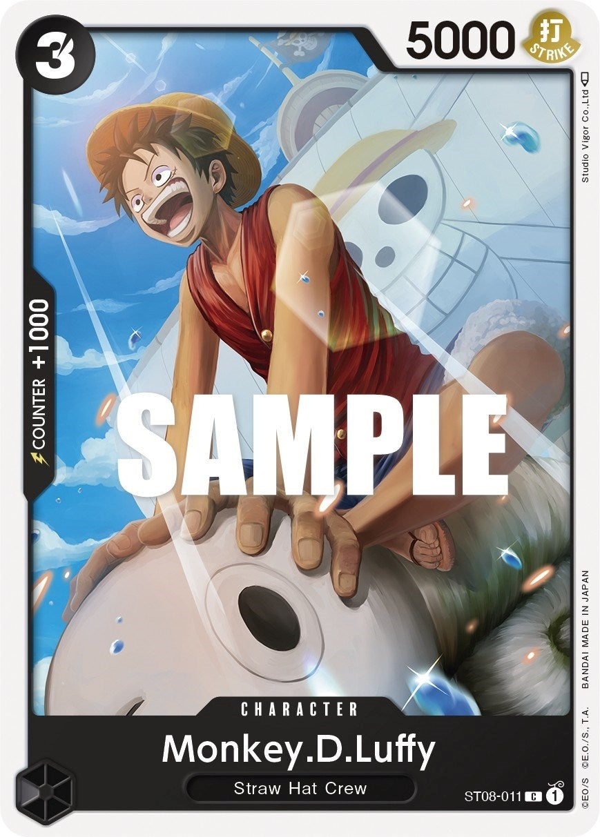 Image for Monkey.D.Luffy (011) (ST08-011) - One Piece Card Game