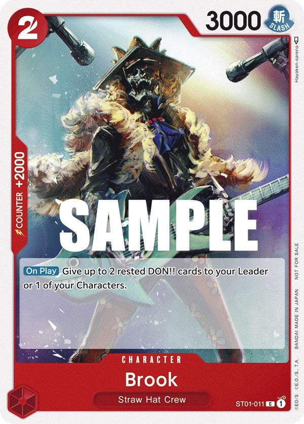 Image for Brook (Tournament Pack Vol. 4) (ST01-011) - One Piece Card Game