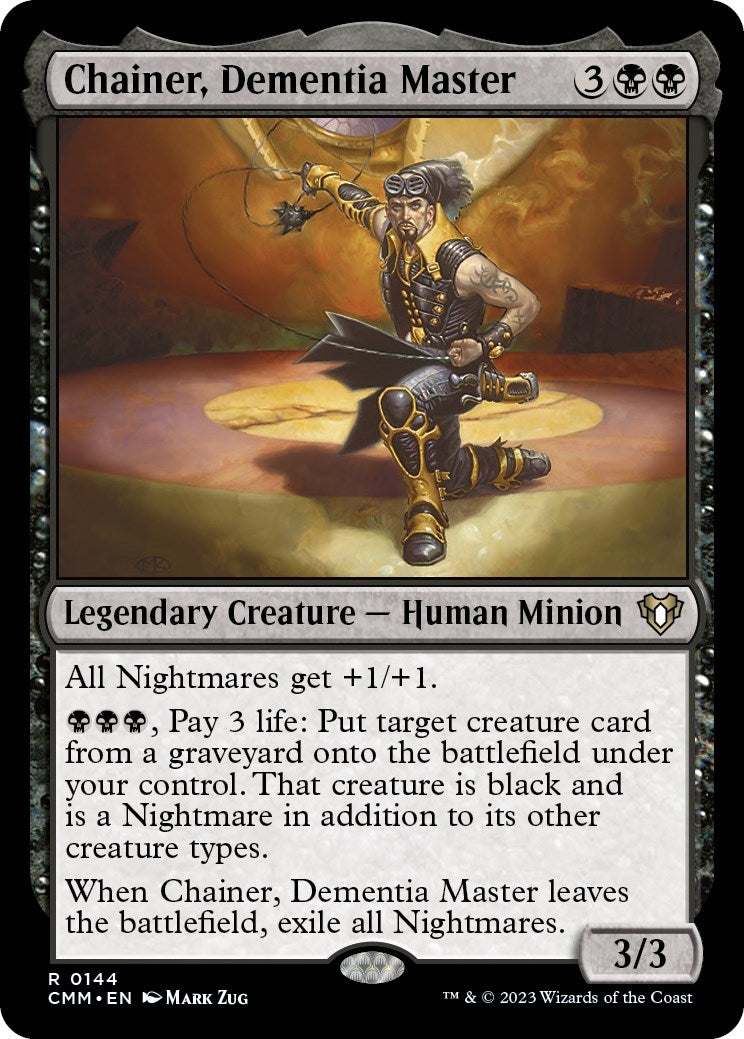 Image for Chainer, Dementia Master (144) - Magic: The Gathering