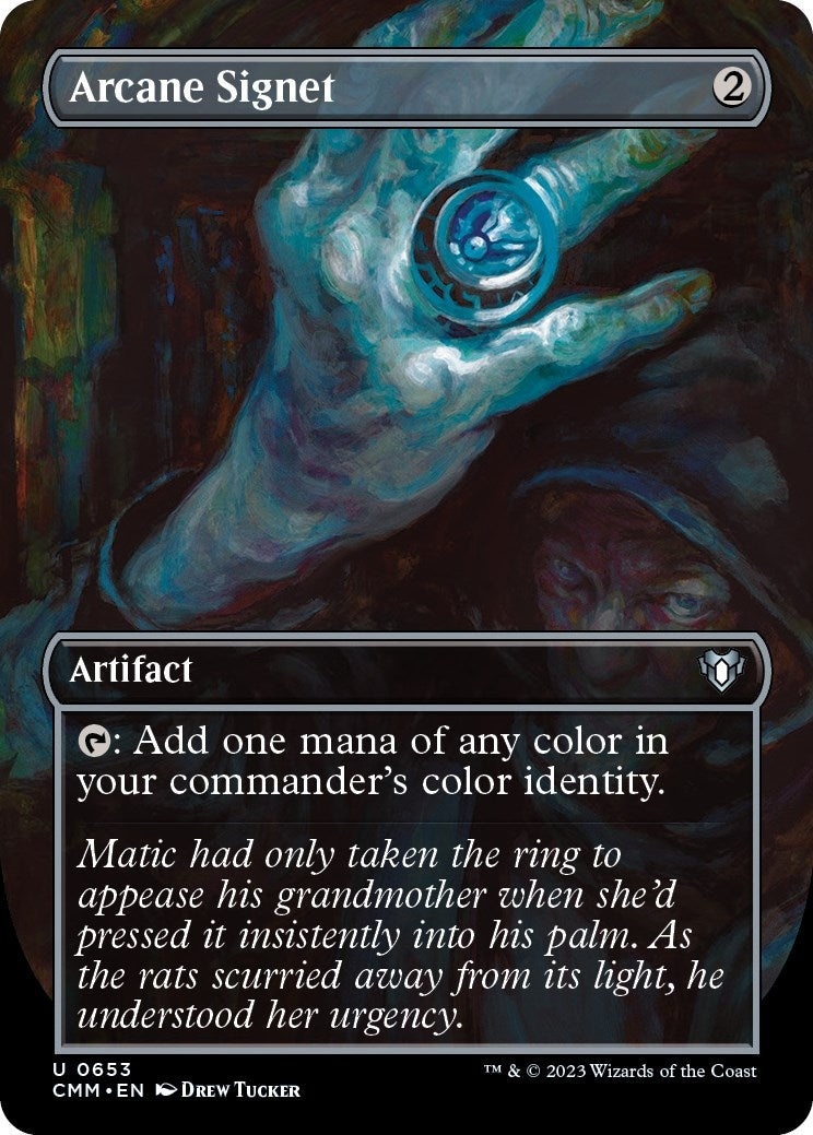 Arcane Signet (Borderless) (653)