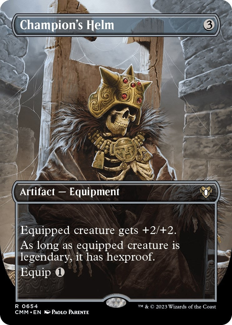 Image for Champion's Helm (Borderless) (654) - Magic: The Gathering