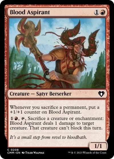 Image for Blood Aspirant (208) - Magic: The Gathering