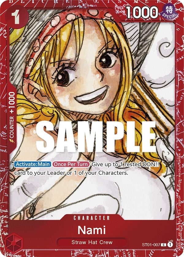 Image for Nami (Premium Card Collection -ONE PIECE FILM RED Edition-) (ST01-007) - One Piece Card Game