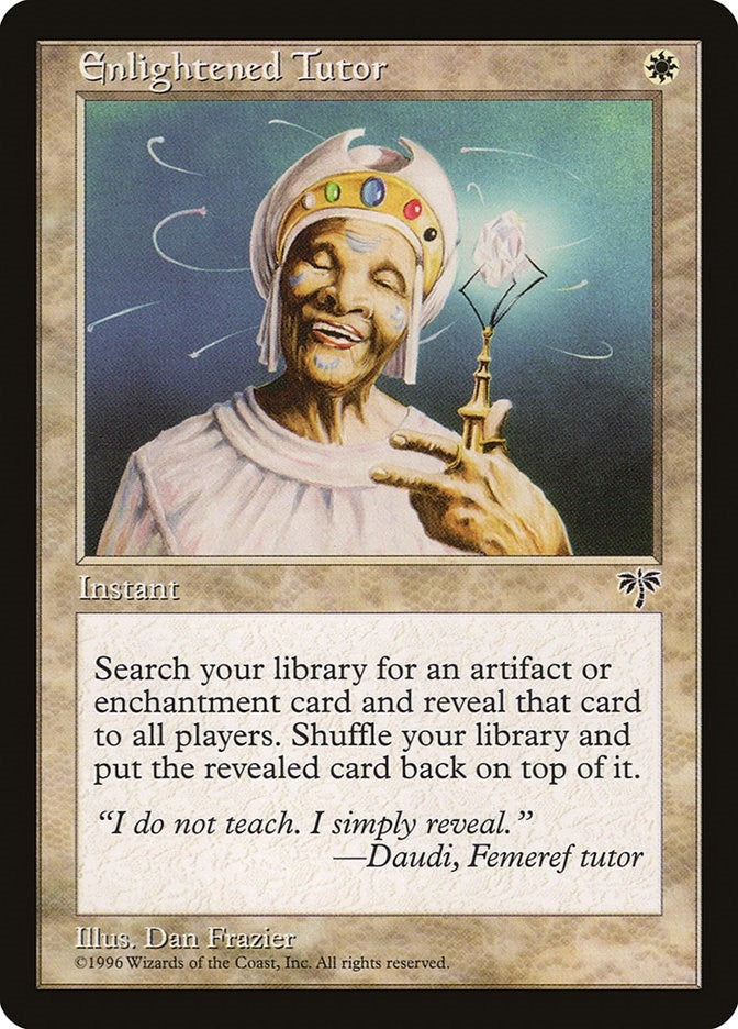 Image for Enlightened Tutor - Magic: The Gathering
