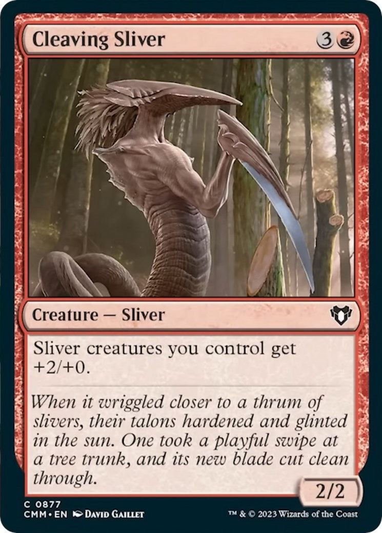 Image for Cleaving Sliver (877) - Magic: The Gathering