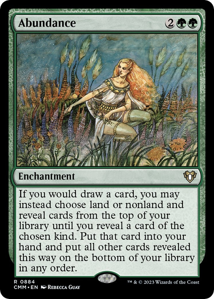 Abundance (884)