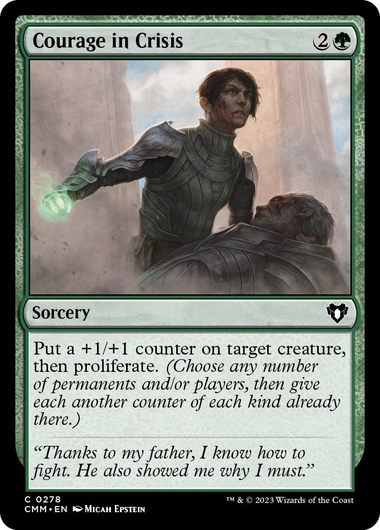 Image for Courage in Crisis (278) - Magic: The Gathering