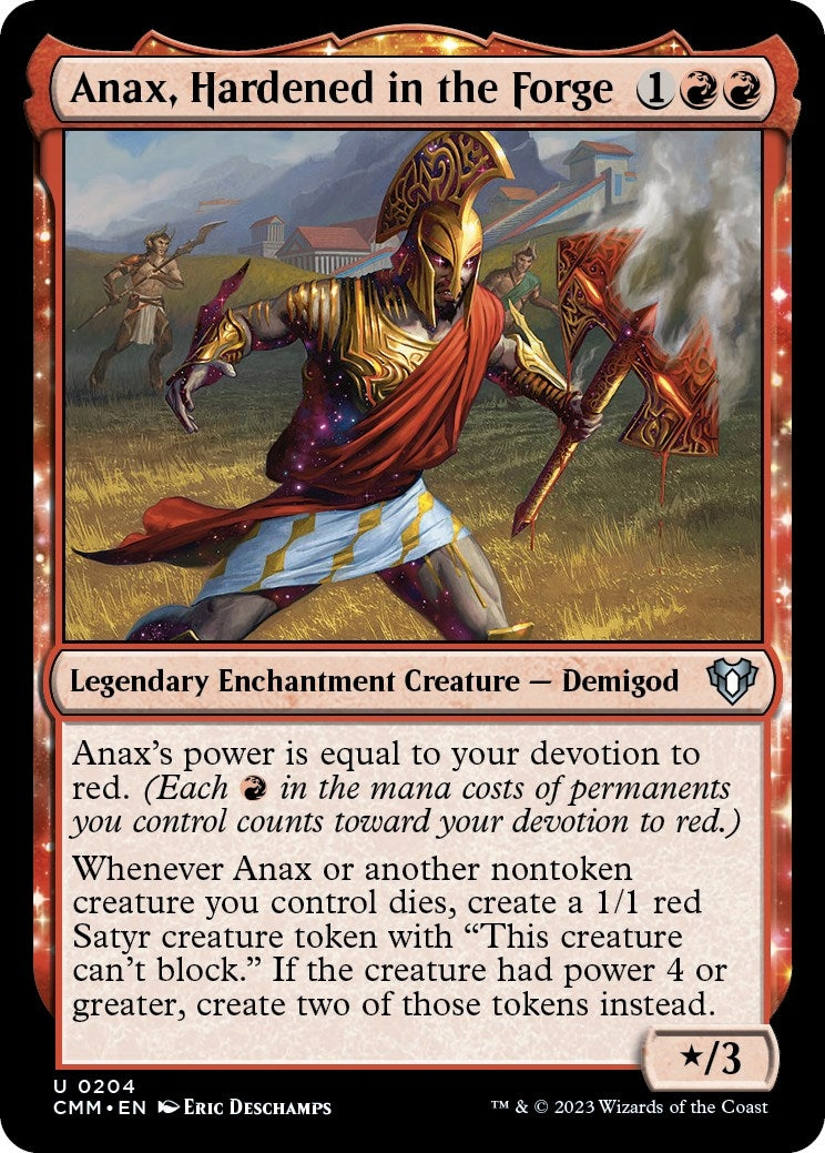 Anax, Hardened in the Forge (204)