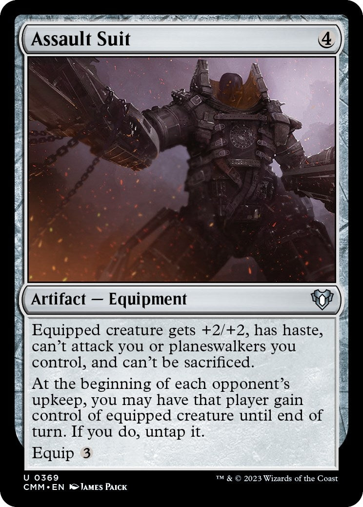 Image for Assault Suit (369) - Magic: The Gathering