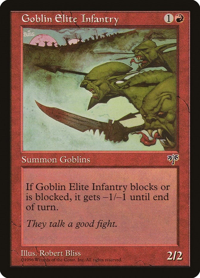 Image for Goblin Elite Infantry - Magic: The Gathering