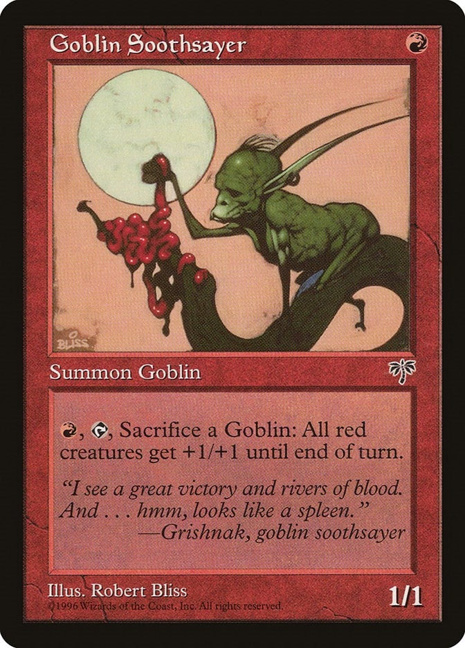 Image for Goblin Soothsayer - Magic: The Gathering
