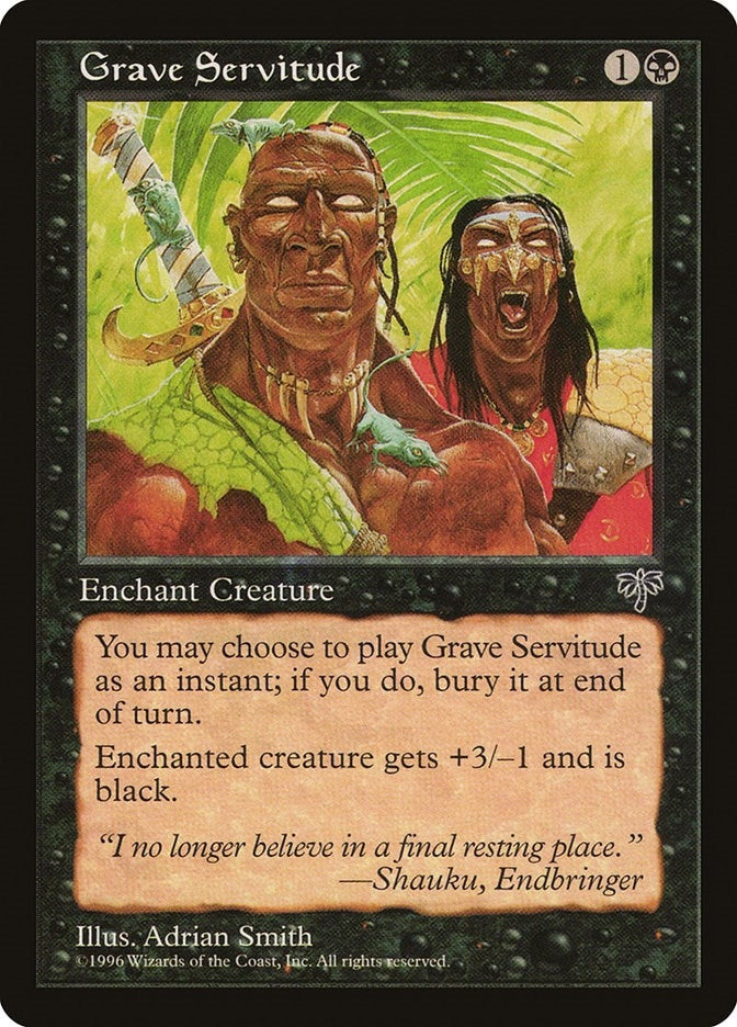 Image for Grave Servitude - Magic: The Gathering