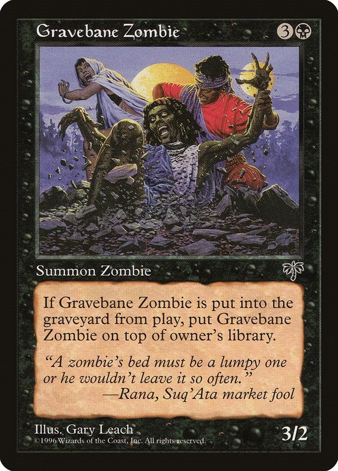 Image for Gravebane Zombie - Magic: The Gathering
