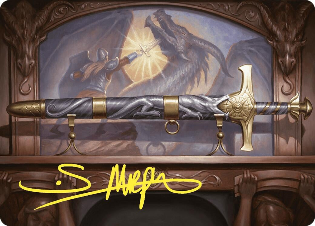 Ancestral Blade Art Card (Gold-Stamped Signature) (1)