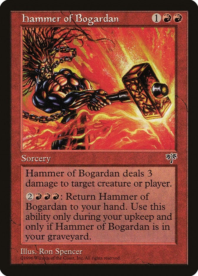 Image for Hammer of Bogardan - Magic: The Gathering