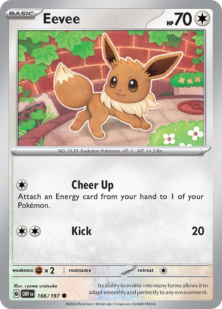 Image for Eevee (166/197) - Pokemon