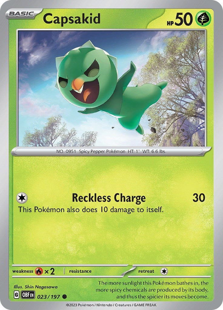 Image for Capsakid (023/197) - Pokemon