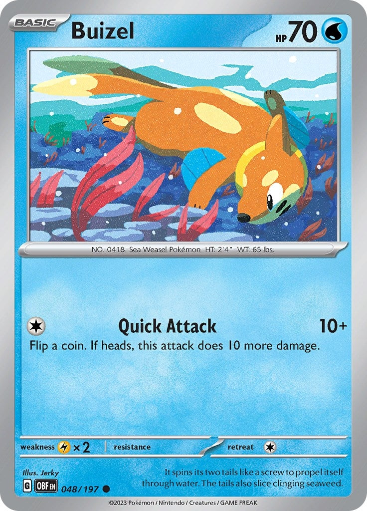 Image for Buizel (048/197) - Pokemon
