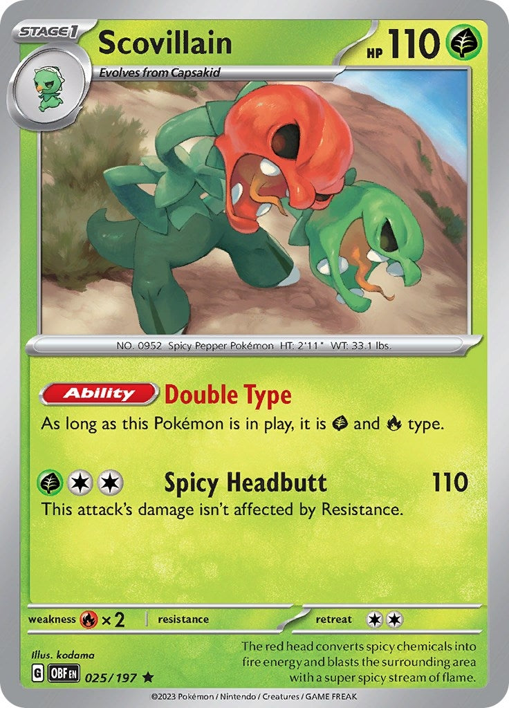 Image for Scovillain (025/197) - Pokemon