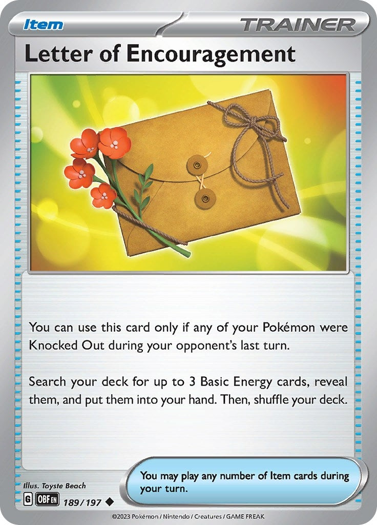 Letter of Encouragement (189/197)