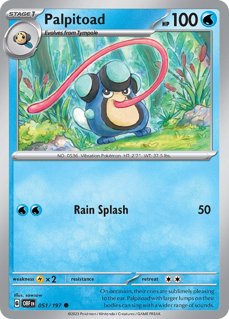 Image for Palpitoad (051/197) - Pokemon