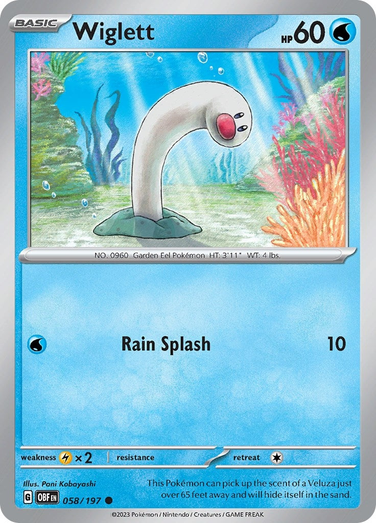 Image for Wiglett (058/197) - Pokemon