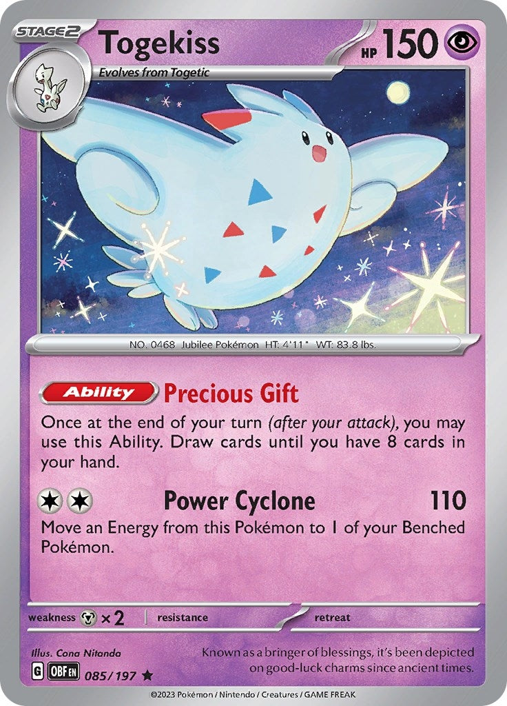 Image for Togekiss (085/197) - Pokemon